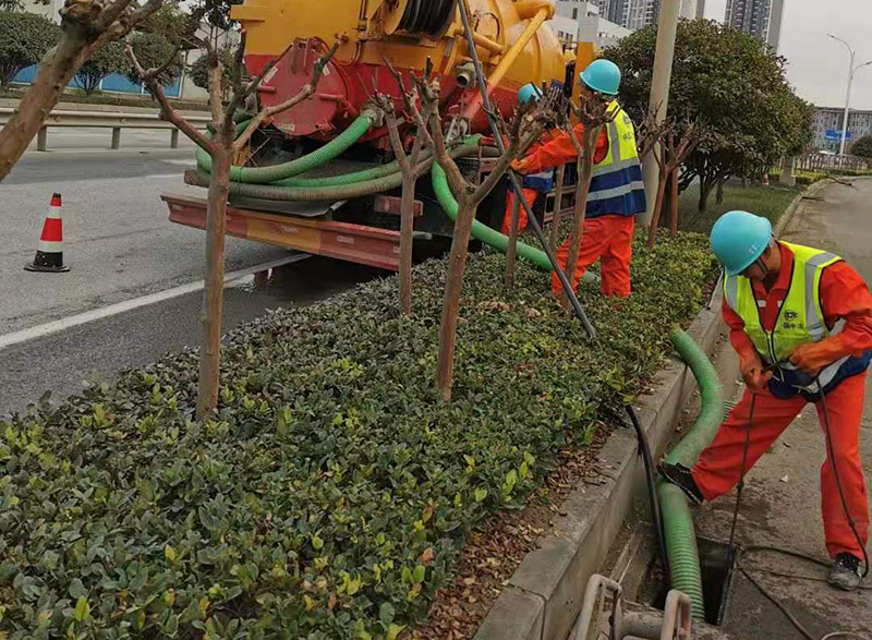 莒县市政管道清淤